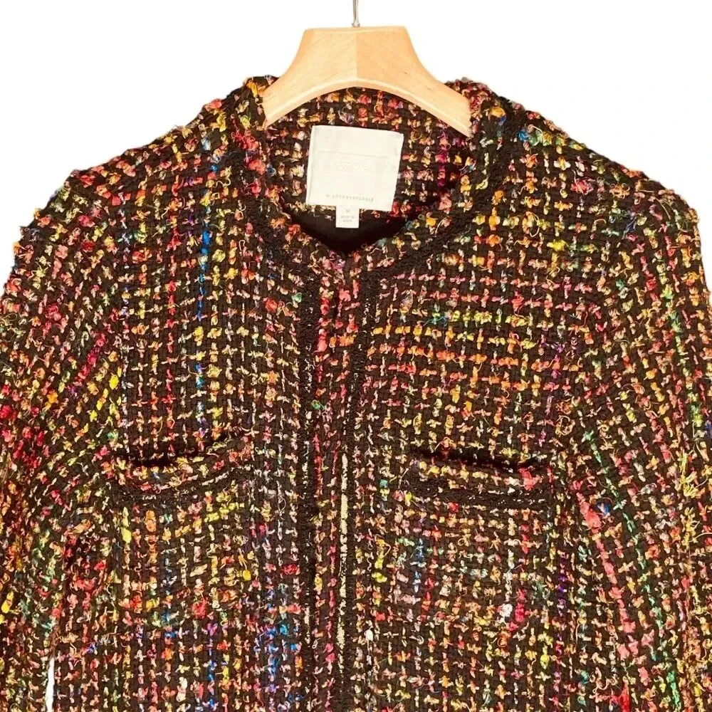 Anthropolgie Ett:twa Tweed Berwyn Jacket Coat - Picture 3 of 14